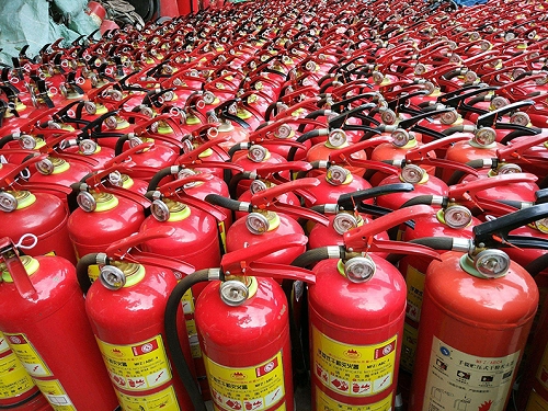 灭火器